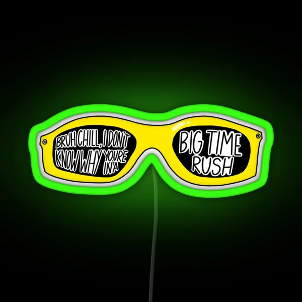 Hurry Up We Re Going To Be Late RGB Neon Sign