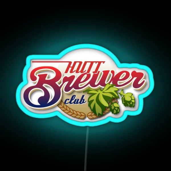 Huttbrewer RGB Neon Sign