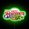 Vibrant LED neon sign for modern home bar decor lighting