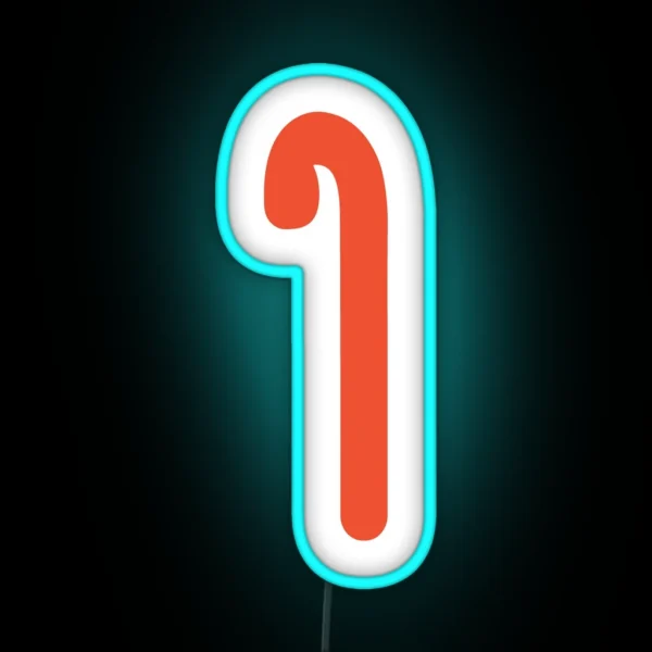 HW Crochet Hook RGB Neon Sign