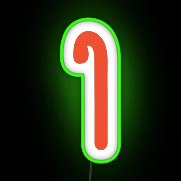 HW Crochet Hook RGB Neon Sign