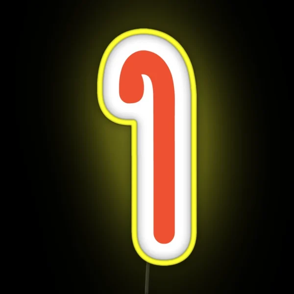 HW Crochet Hook RGB Neon Sign