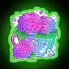 Unique Hydrangea Floral Neon Sign Adds Whimsy to Home Decor Spaces