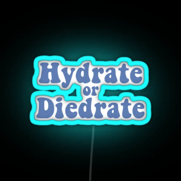 Hydrate Or Diedrate RGB Neon Sign