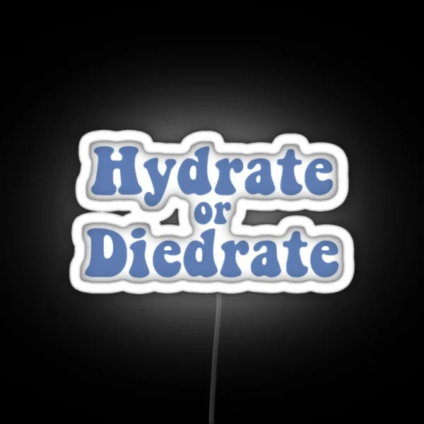 Hydrate Or Diedrate RGB Neon Sign