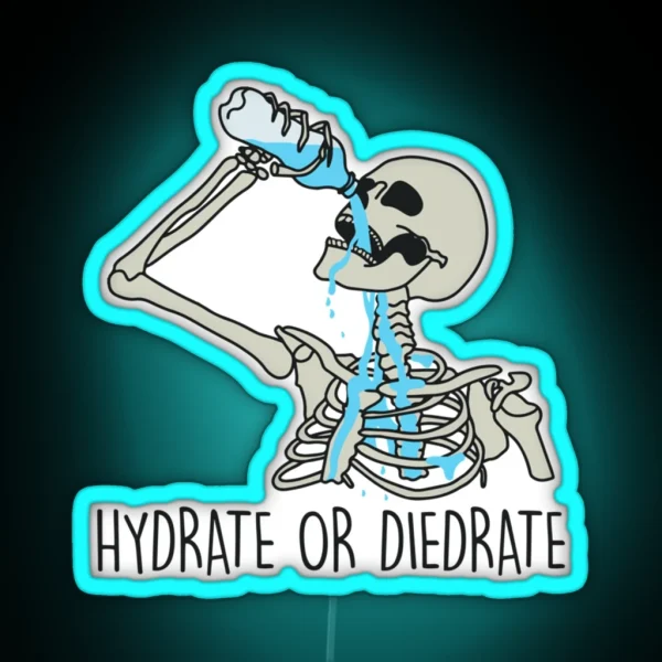 Hydrate Or Diedrate RGB Neon Sign