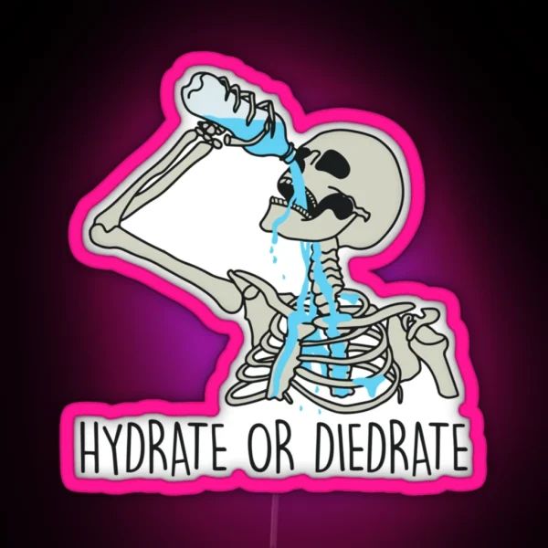 Hydrate Or Diedrate RGB Neon Sign