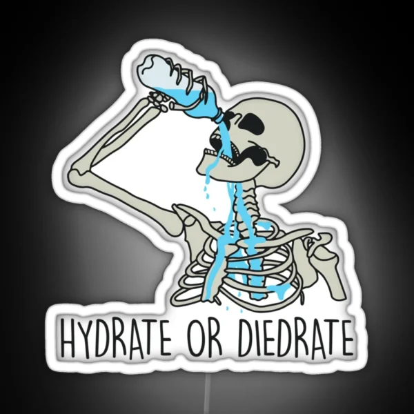 Hydrate Or Diedrate RGB Neon Sign