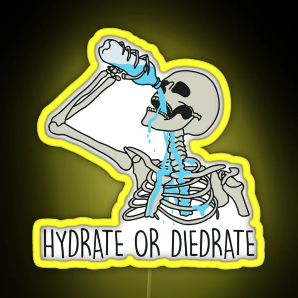 Hydrate Or Diedrate RGB Neon Sign