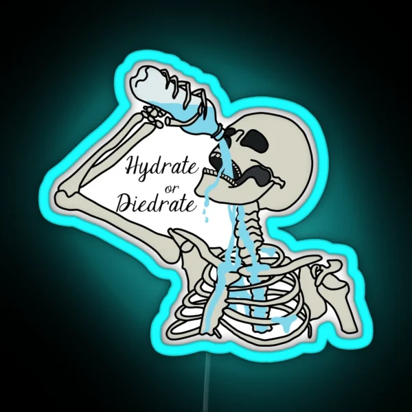 Hydrate Or Diedrate RGB Neon Sign