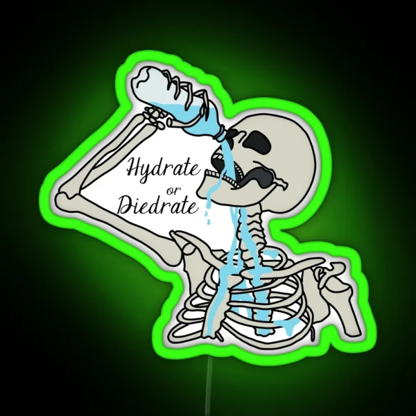 Hydrate Or Diedrate RGB Neon Sign