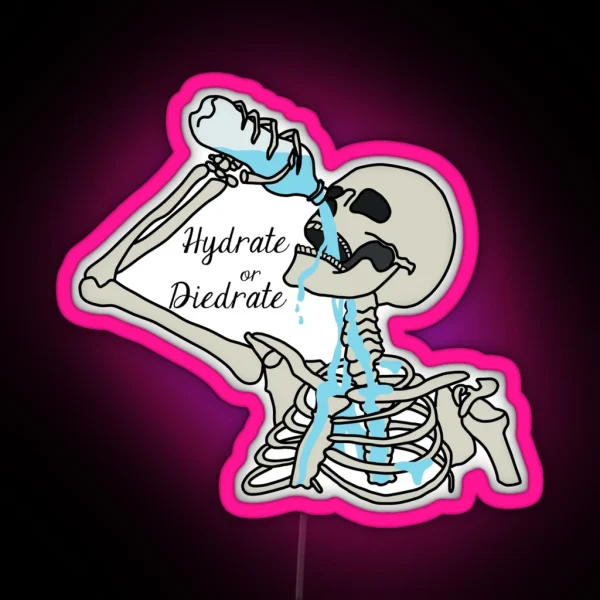 Hydrate Or Diedrate RGB Neon Sign