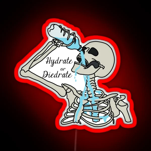 Hydrate Or Diedrate RGB Neon Sign