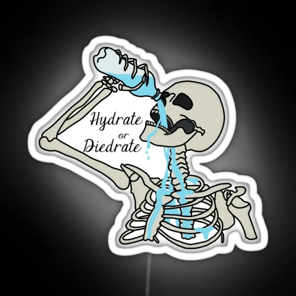 Hydrate Or Diedrate RGB Neon Sign