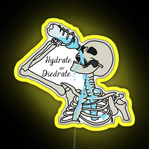 Hydrate Or Diedrate RGB Neon Sign