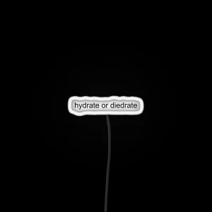 Hydrate Or Diedrate RGB Neon Sign