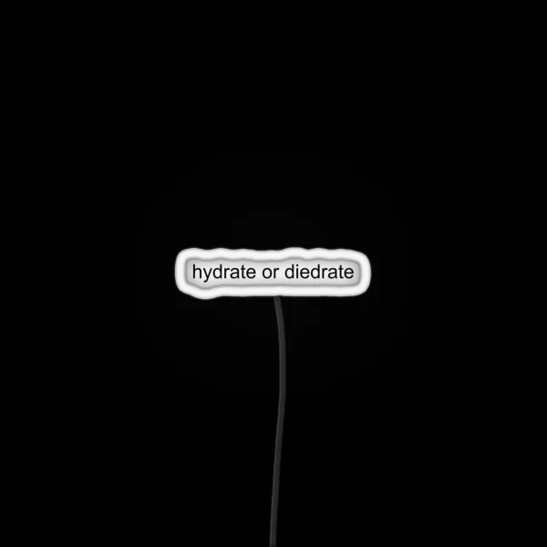 Hydrate Or Diedrate RGB Neon Sign