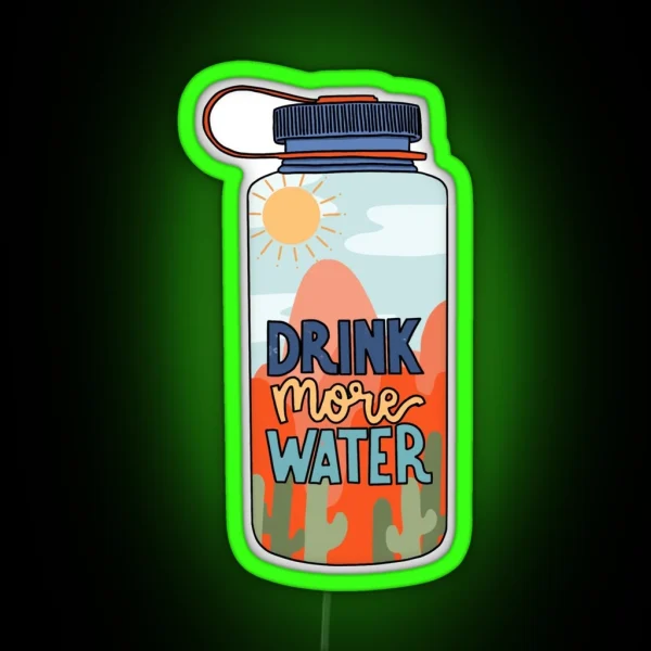 Hydration Station RGB Neon Sign