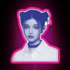 Modern Vibes Only: Hype Boy Danielle's Colorful Neon Sign Installation