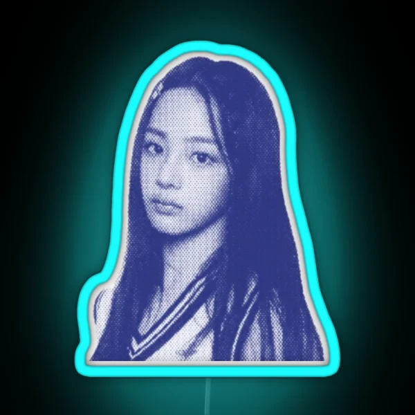 Hype Boy Minji RGB Neon Sign