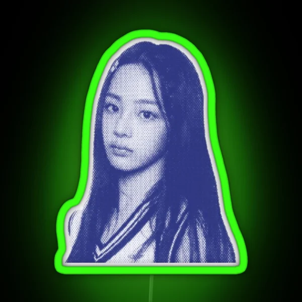 Hype Boy Minji RGB Neon Sign
