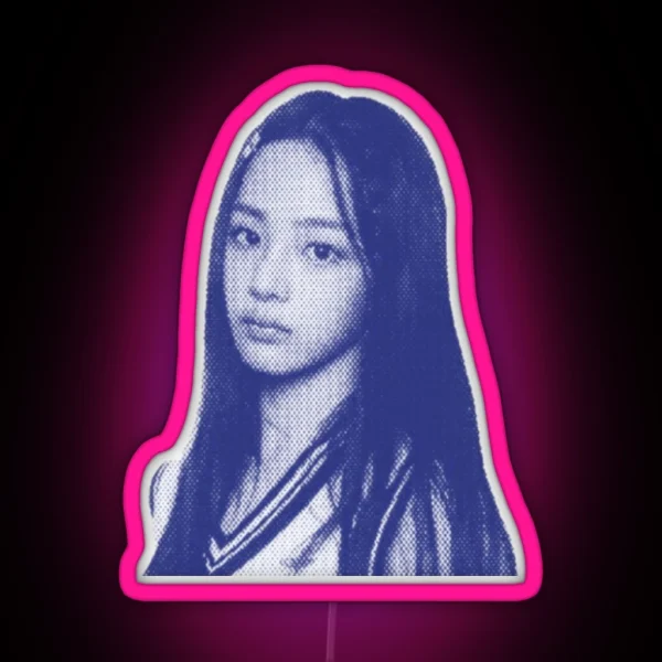 Hype Boy Minji RGB Neon Sign