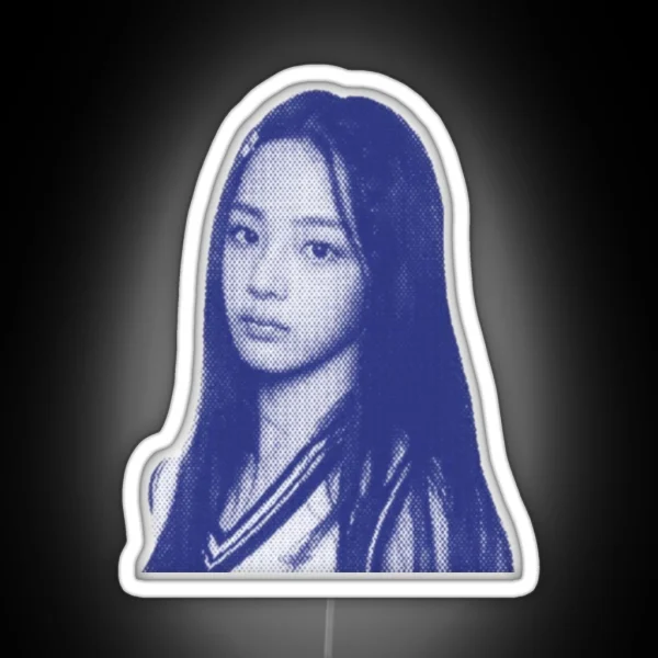 Hype Boy Minji RGB Neon Sign