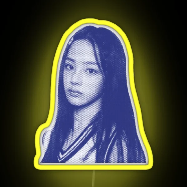 Hype Boy Minji RGB Neon Sign