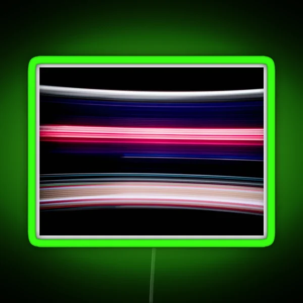 Hypnotic RGB Neon Sign