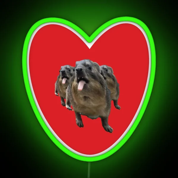 Hyrax Cutie RGB Neon Sign