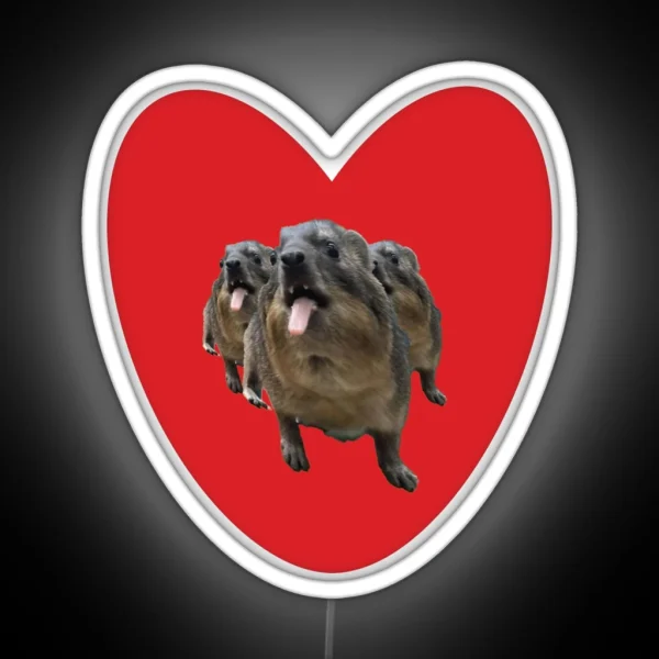 Hyrax Cutie RGB Neon Sign