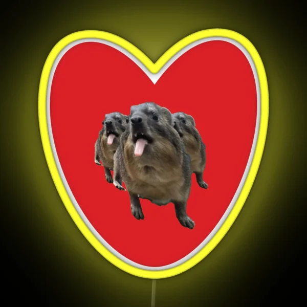 Hyrax Cutie RGB Neon Sign