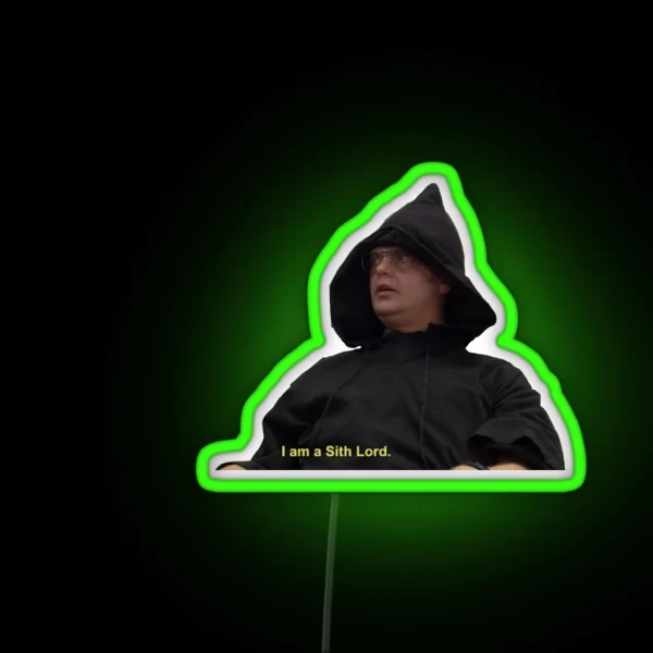 I Am A Sith Lord Dwight Schrute RGB Neon Sign