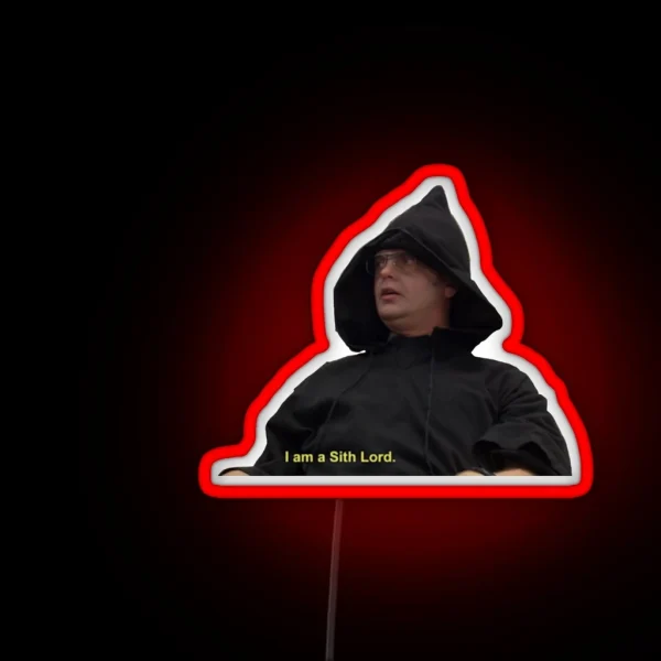 I Am A Sith Lord Dwight Schrute RGB Neon Sign