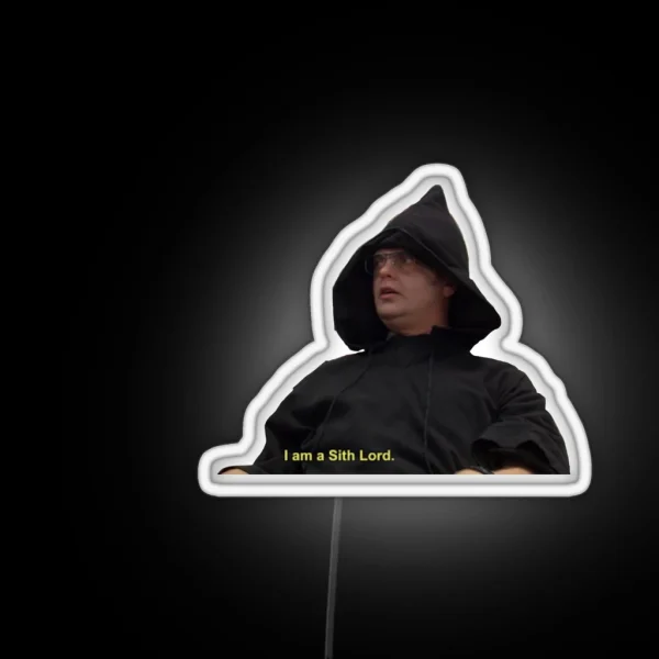 I Am A Sith Lord Dwight Schrute RGB Neon Sign