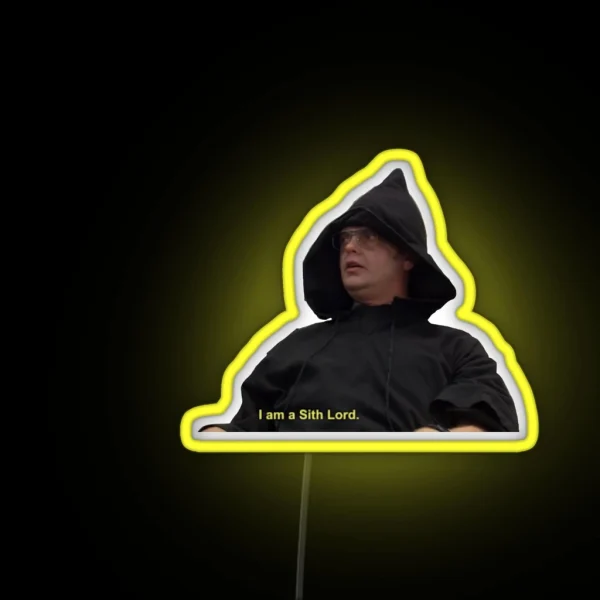 I Am A Sith Lord Dwight Schrute RGB Neon Sign