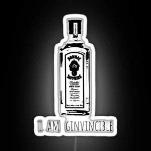 I Am Ginvincible RGB Neon Sign