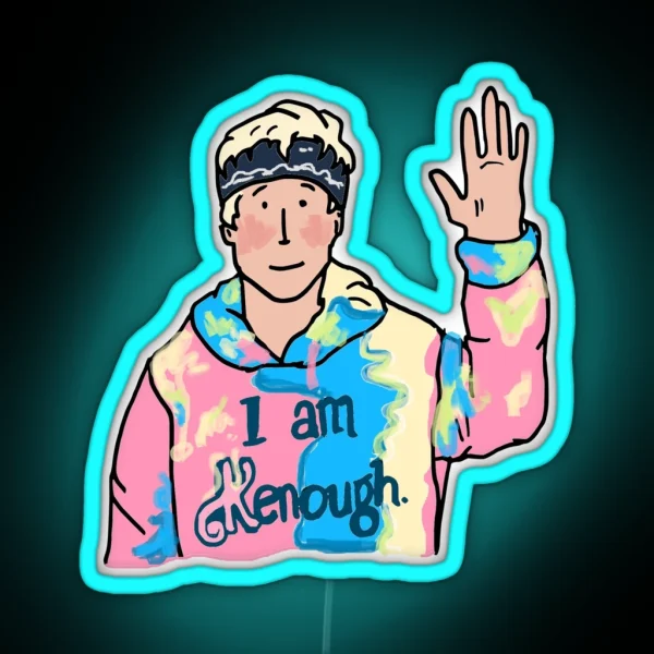 I Am Kenough RGB Neon Sign