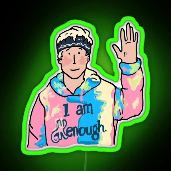 I Am Kenough RGB Neon Sign