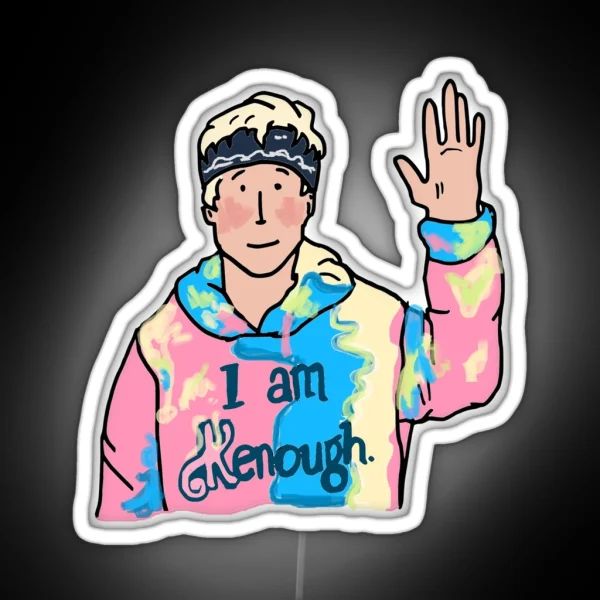 I Am Kenough RGB Neon Sign