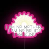 Vibrant Personalized RGB Neon Sign Display with Customizable Monogram Letters