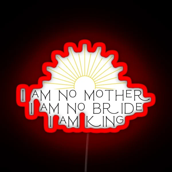 I Am King RGB Neon Sign