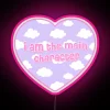 Customizable Main Character Clouds Heart RGB Neon Sign LED Art Display