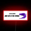 Vibrant Neon led Featuring Colorful Worm Riding Life's String Bumper led