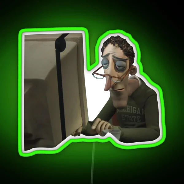 I Been Looking Like This Guy Lately RGB Neon Sign