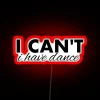 Dance in vibrant color with this neon RGB LED sign.