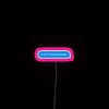 Hockey RGB neon sign with vibrant colors and bold design