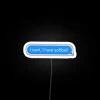 Neon Softball Sports Wall Decor with Colorful RGB Lighting Design