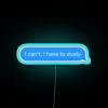RGB Neon Sign: You Can't Focus on Anything Else