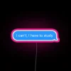 RGB LED Canvas Art Signs for Modern Home Decor Displays